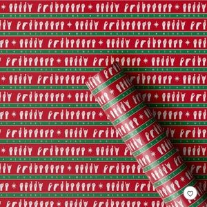 30" 50 sq ft Christmas Roll Wrap American Sign Language by
Wondershop